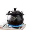 Large clay pot stew pot, extra-large commercial braised meat soup pot, household extra-large high-temperature resistant clay pot hot pot, large capacity gas Item Picture